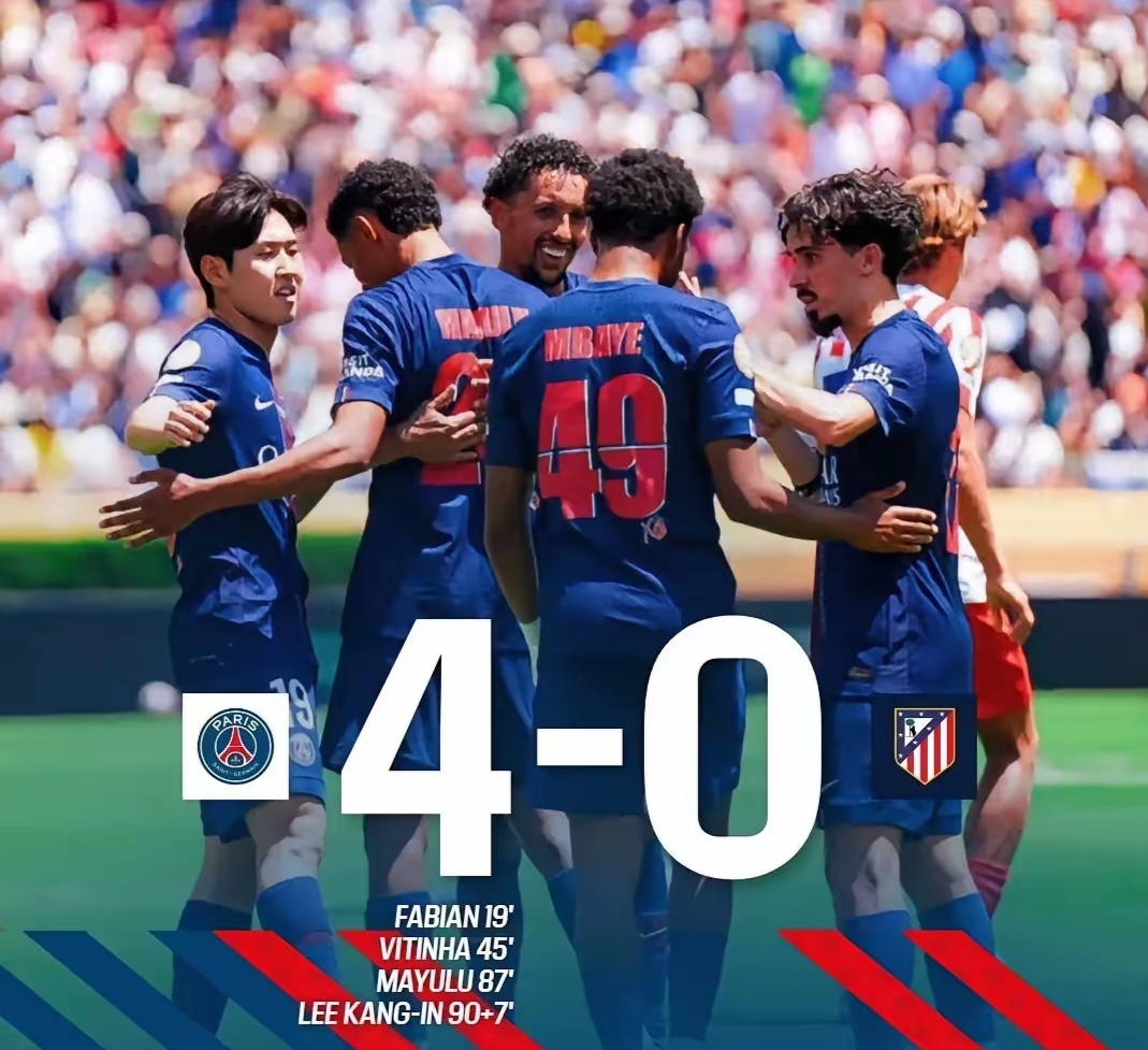 曼城怒赢巴黎，晋级欧冠四强！